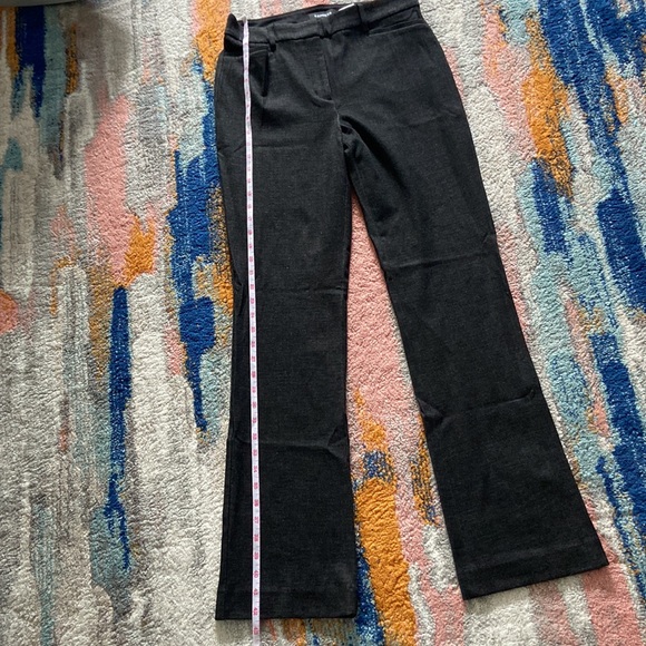 Express Columist Barely Boot High Rise Stretch Dress Pants - Picture 6 of 10